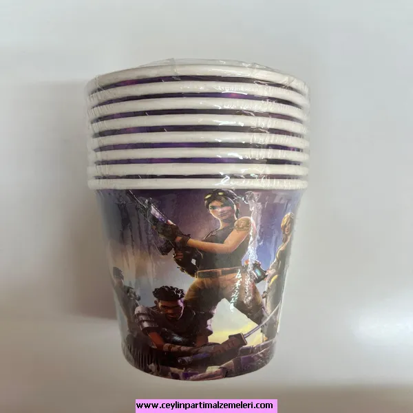 Fortnıte Temalı Karton Bardak